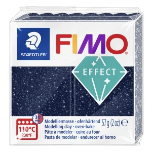 Pâte Fimo EFFECT galaxy Pailletée Bleu 352